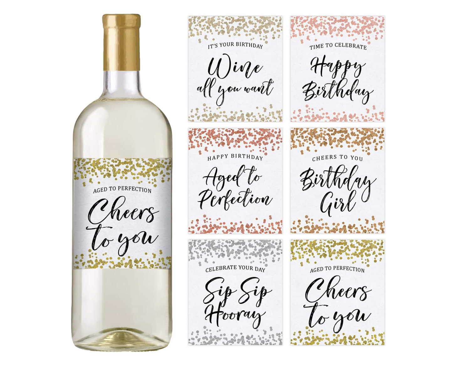 Birthday Wine Bottles